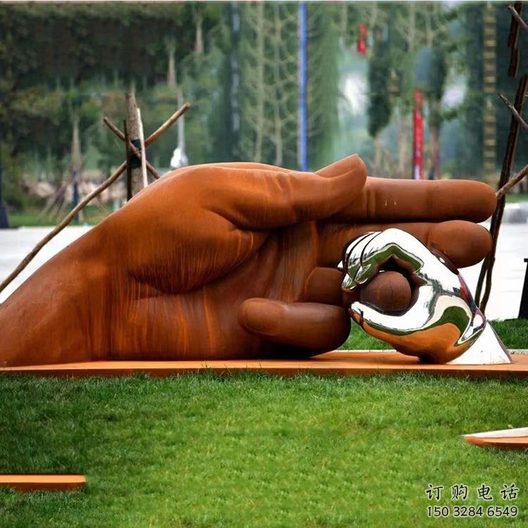 創(chuàng)意手勢雕塑廠家 公園小品 大型不銹鋼手勢雕塑廠 創(chuàng)意手勢雕塑廠家 公園小品 大型不銹鋼手勢雕塑廠