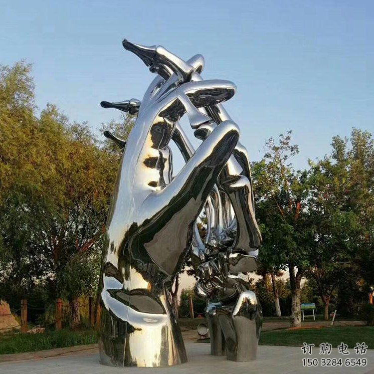 鏡面手勢(shì)雕塑廠家 大型擺件 戶外不銹鋼手勢(shì)雕塑廠 鏡面手勢(shì)雕塑廠家 大型擺件 戶外不銹鋼手勢(shì)雕塑廠