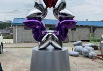 大型商場愛心雕塑廠家 創(chuàng)意擺件 現(xiàn)代不銹鋼愛心雕塑廠