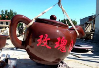 現(xiàn)代水壺雕塑廠家 大型別墅區(qū)擺件 戶外不銹鋼水壺雕塑廠