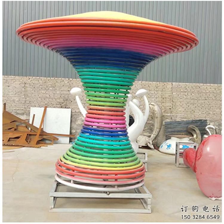 游樂場(chǎng)花瓶雕塑廠家 烤漆擺件 電鍍不銹鋼花瓶雕塑廠