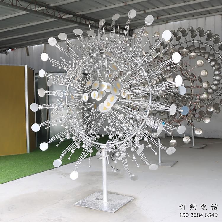 公園風(fēng)動(dòng)雕塑廠家 戶外擺件 抽象不銹鋼風(fēng)動(dòng)雕塑廠