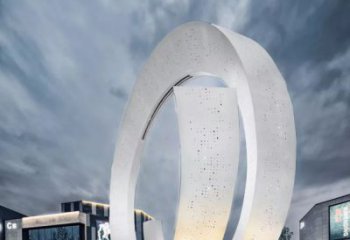 廣場(chǎng)水簾雕塑廠家 歐式小品 公園不銹鋼水簾雕塑廠