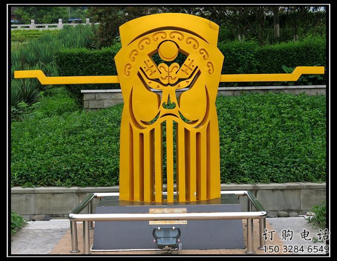 異形臉譜雕塑廠家 現(xiàn)代小品 烤漆不銹鋼臉譜雕塑廠家