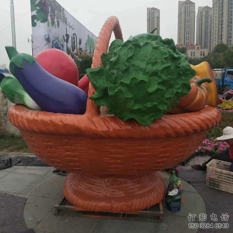 大型菜籃子雕塑廠家 彩繪小品 戶外不銹鋼菜籃子雕塑廠 大型菜籃子雕塑廠家 彩繪小品 戶外不銹鋼菜籃子雕塑廠