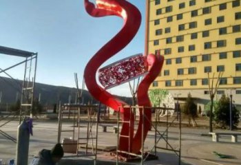 廣場(chǎng)鼓雕塑廠家 鏤空小品 大型不銹鋼鼓雕塑制作
