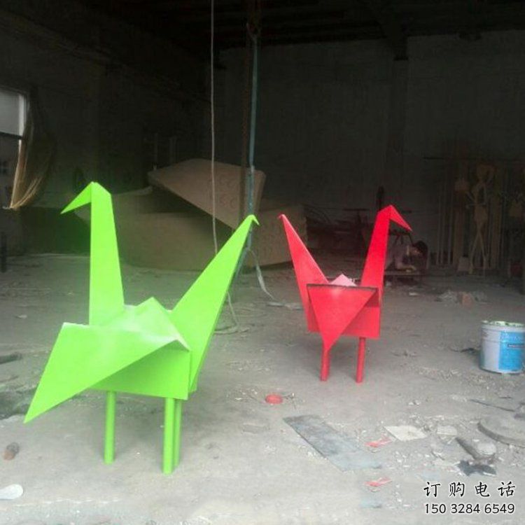 庭院千紙鶴雕塑廠家 創(chuàng)意小品 鍛造不銹鋼千紙鶴雕塑加工 庭院千紙鶴雕塑廠家 創(chuàng)意小品 鍛造不銹鋼千紙鶴雕塑加工