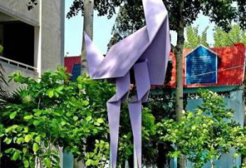 中式千紙鶴雕塑廠家 現(xiàn)代小品 游樂場(chǎng)不銹鋼千紙鶴雕塑廠