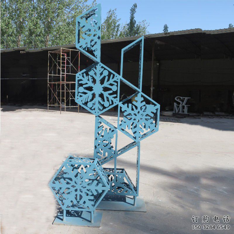 步行街雪花雕塑廠家 剪紙小品 鏤空不銹鋼雪花雕塑廠家 步行街雪花雕塑廠家 剪紙小品 鏤空不銹鋼雪花雕塑廠家