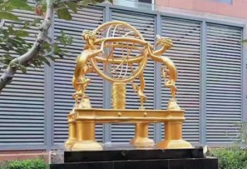 廣場渾天儀雕塑廠家 現(xiàn)代小品 大型不銹鋼渾天儀雕塑制作