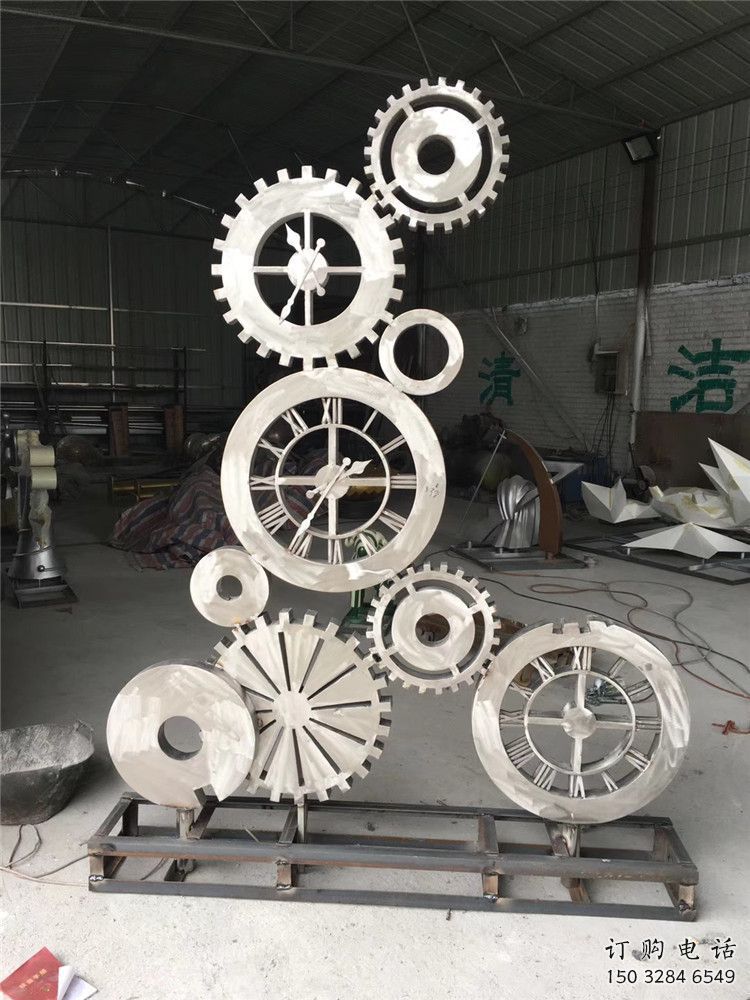廣場齒輪雕塑廠家 現(xiàn)代公園小品 大型不銹鋼齒輪雕塑廠