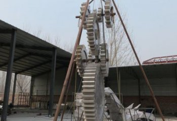 異形齒輪雕塑廠家 現(xiàn)代小品 創(chuàng)意不銹鋼齒輪雕塑生產(chǎn)制作