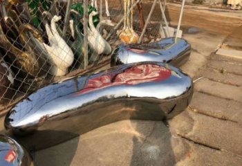 廣場(chǎng)休閑椅雕塑廠家 公園小品 制作不銹鋼休閑椅雕塑廠