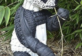 戶外輪胎雕塑廠家 噴漆小品 創(chuàng)意輪胎雕塑廠