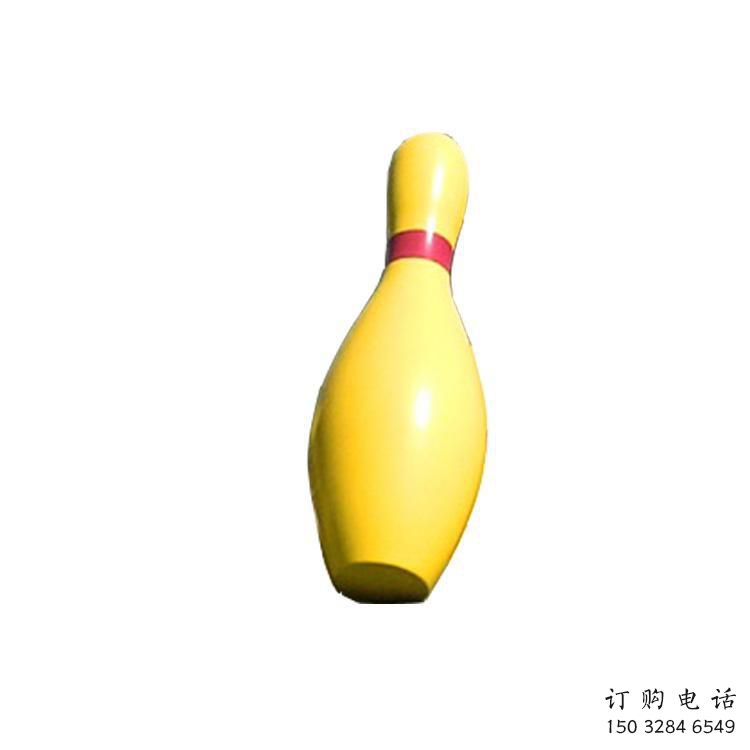 中式保齡球雕塑廠家 烤漆小品 游樂(lè)場(chǎng)保齡球雕塑廠