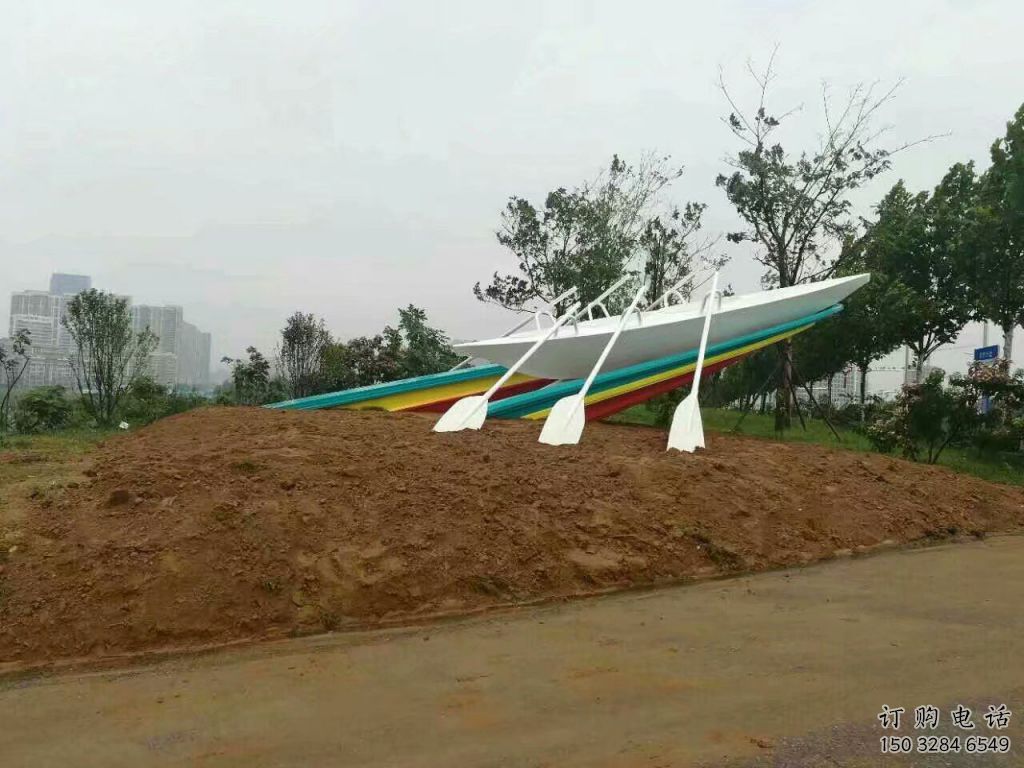 幾何船帆雕塑廠家 歐式小品 公園不銹鋼船帆雕塑廠