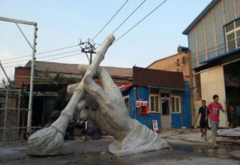 彩繪毛筆雕塑廠家 公園廣場(chǎng)擺件 街頭不銹鋼毛筆雕塑廠加工