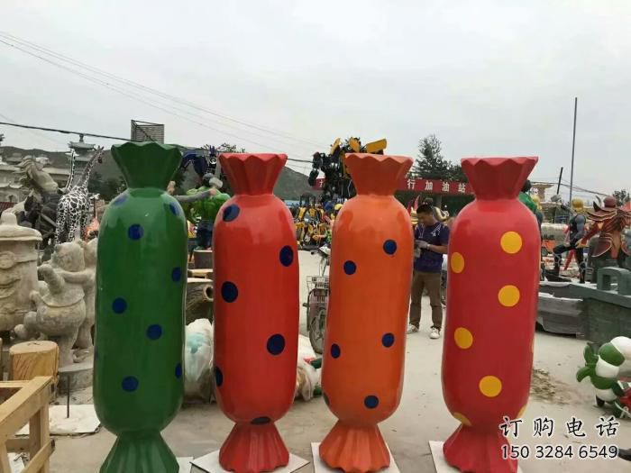 彩繪糖果雕塑廠家 抽象擺件 街頭不銹鋼糖果雕塑廠 彩繪糖果雕塑廠家 抽象擺件 街頭不銹鋼糖果雕塑廠