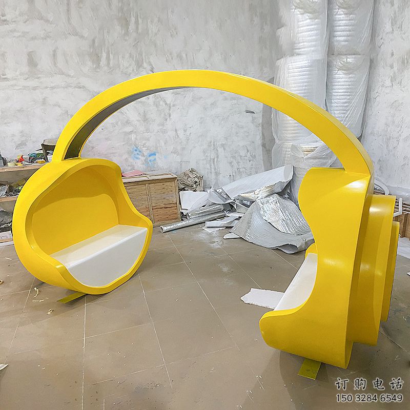 中式耳機雕塑廠家 歐式小品 游樂場不銹鋼耳機雕塑廠 中式耳機雕塑廠家 歐式小品 游樂場不銹鋼耳機雕塑廠