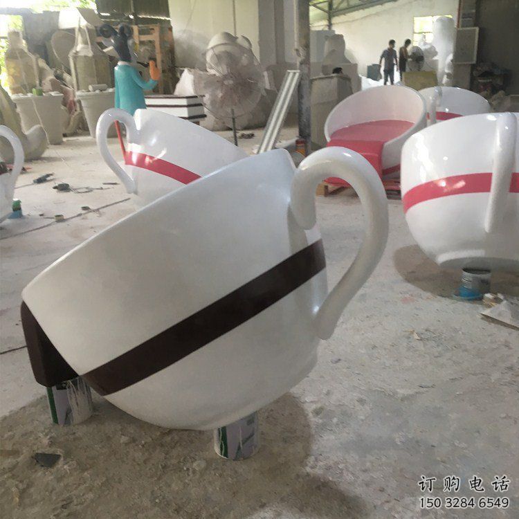 房地產(chǎn)咖啡杯雕塑廠家 彩繪公園擺件 大型咖啡杯雕塑價(jià)格 房地產(chǎn)咖啡杯雕塑廠家 彩繪公園擺件 大型咖啡杯雕塑價(jià)格