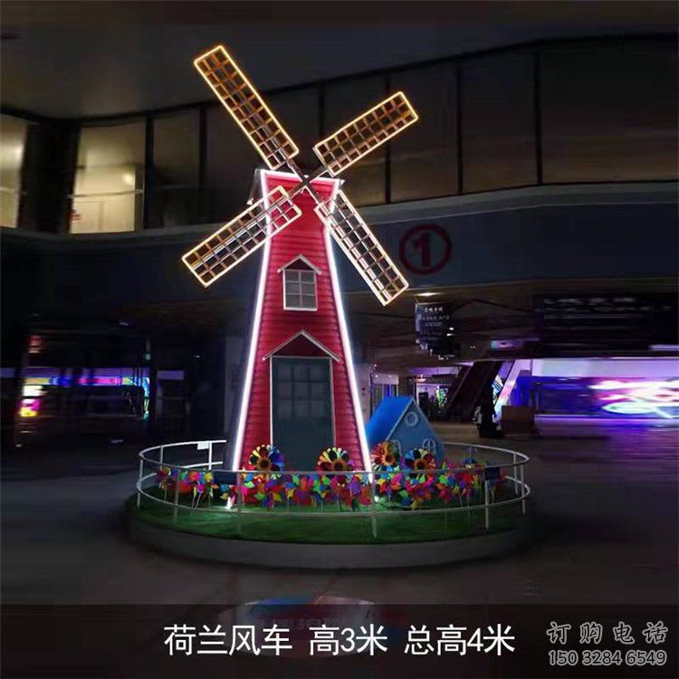 大型大風車雕塑廠家 歐式小品 現(xiàn)代大風車雕塑廠