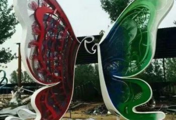公園蝴蝶結(jié)雕塑廠家 戶外創(chuàng)意現(xiàn)代擺件 