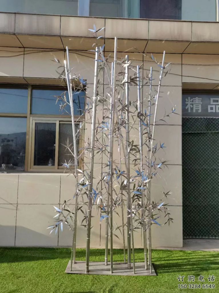 鏡面竹子雕塑廠家 烤漆大型擺件 現(xiàn)代不銹鋼竹子雕塑廠 鏡面竹子雕塑廠家 烤漆大型擺件 現(xiàn)代不銹鋼竹子雕塑廠