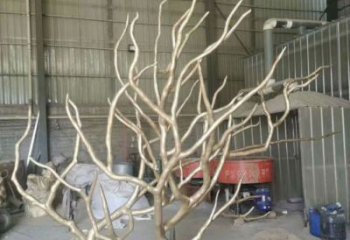 創(chuàng)意枯樹雕塑廠家 抽象小品 公園不銹鋼枯樹雕塑廠