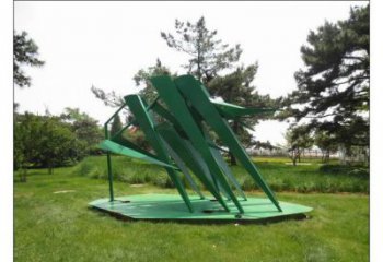 烤漆竹子雕塑廠家 抽象公園小品 戶外不銹鋼竹子雕塑廠