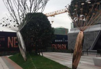 烤漆蓮藕雕塑廠家 現(xiàn)代公園小品 廣場不銹鋼蓮藕雕塑廠