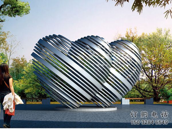 鏡面心形雕塑廠家 大型擺件 創(chuàng)意不銹鋼心形雕塑廠 鏡面心形雕塑廠家 大型擺件 創(chuàng)意不銹鋼心形雕塑廠