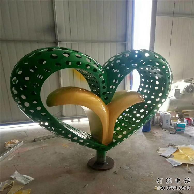 鏤空心形雕塑廠家 園林小品 大型不銹鋼心形雕塑廠 鏤空心形雕塑廠家 園林小品 大型不銹鋼心形雕塑廠