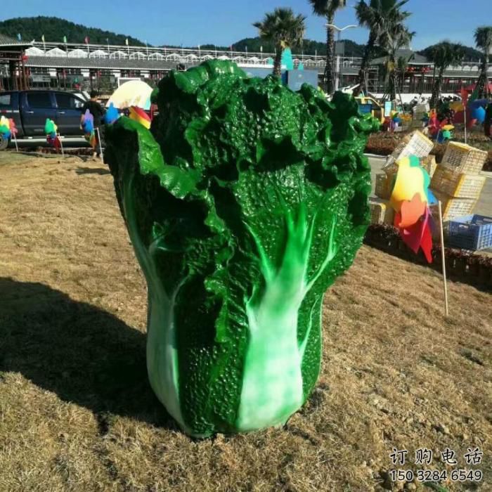 房地產(chǎn)大白菜雕塑廠家 仿真擺件 鍛造不銹鋼大白菜雕塑廠