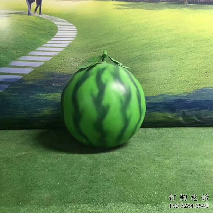 公園西瓜雕塑廠家 戶外擺件 彩繪不銹鋼西瓜雕塑廠 公園西瓜雕塑廠家 戶外擺件 彩繪不銹鋼西瓜雕塑廠