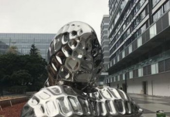 鍛造花生雕塑廠家 創(chuàng)意小品 戶外不銹鋼花生雕塑廠