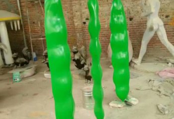 幾何云豆雕塑廠家 烤漆小品 現(xiàn)代創(chuàng)意云豆雕塑擺件