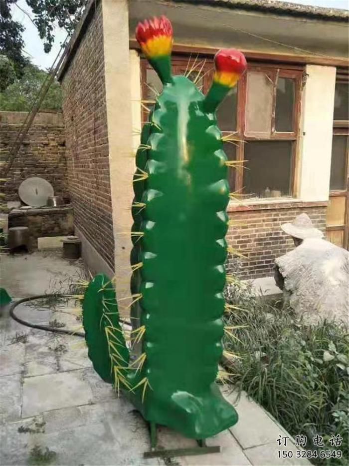 中式仙人掌雕塑廠家 公園小品 廣場現(xiàn)代仙人掌雕塑廠