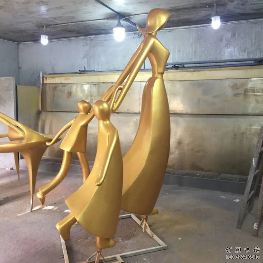 園林母子雕塑廠家 烤漆音樂小品 中式不銹鋼母子雕塑制作 園林母子雕塑廠家 烤漆音樂小品 中式不銹鋼母子雕塑制作