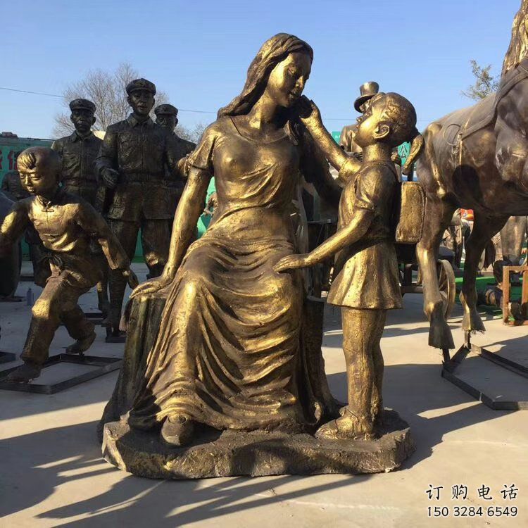 公園母愛雕塑廠家 戶外擺件 現(xiàn)代不銹鋼母愛雕塑廠 公園母愛雕塑廠家 戶外擺件 現(xiàn)代不銹鋼母愛雕塑廠