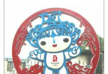 鏤空福娃雕塑廠(chǎng)家 園林小品 戶(hù)外不銹鋼福娃雕塑廠(chǎng)