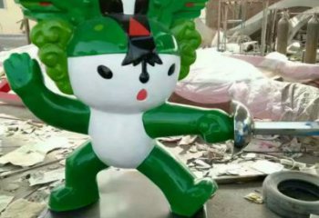 抽象福娃雕塑廠(chǎng)家 教育小品 大型不銹鋼福娃雕塑廠(chǎng)