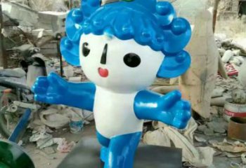 幾何福娃雕塑廠(chǎng)家 幼兒園小品 創(chuàng)意不銹鋼福娃雕塑價(jià)格