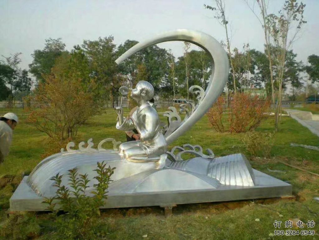 校園娃娃雕塑廠家 教育小品 廣場(chǎng)不銹鋼娃娃雕塑定制 校園娃娃雕塑廠家 教育小品 廣場(chǎng)不銹鋼娃娃雕塑定制