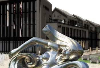 廣場(chǎng)母親雕塑廠家  鏡面小品  大型不銹鋼母親雕塑廠