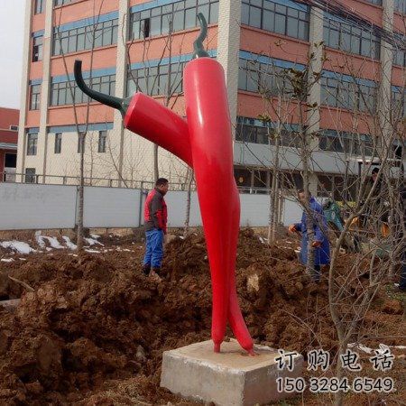 中式辣椒雕塑廠家 公園小品 游樂(lè)場(chǎng)不銹鋼辣椒雕塑廠 中式辣椒雕塑廠家 公園小品 游樂(lè)場(chǎng)不銹鋼辣椒雕塑廠