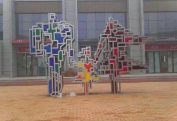 廣場計(jì)生雕塑廠家 公園小品  抽象不銹鋼計(jì)生雕塑制作
