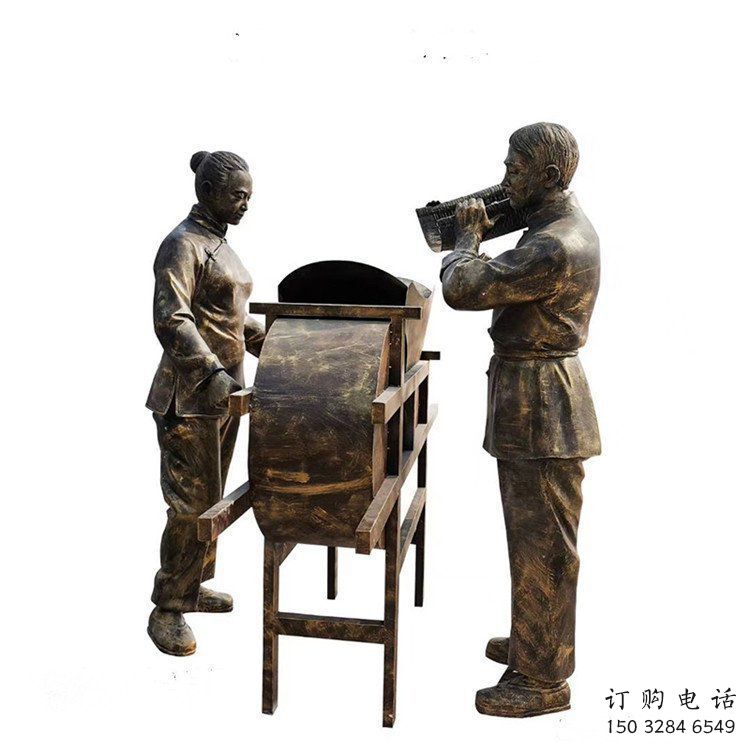 噴漆農(nóng)民雕塑廠家 中式村口小品 草地農(nóng)民雕塑廠 噴漆農(nóng)民雕塑廠家 中式村口小品 草地農(nóng)民雕塑廠