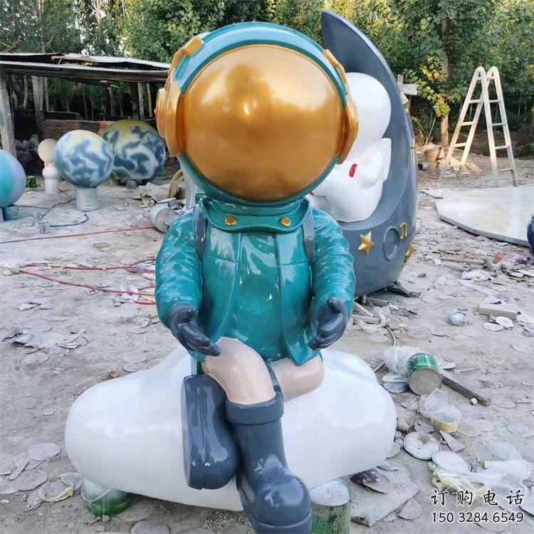 街頭太空人雕塑廠家 大型擺件 戶外太空人雕塑價格 街頭太空人雕塑廠家 大型擺件 戶外太空人雕塑價格