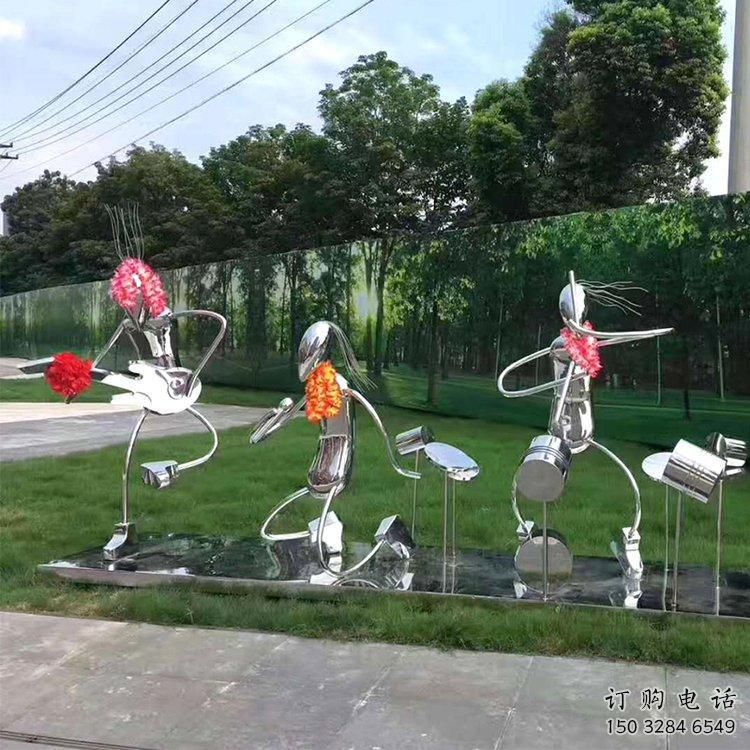 鏡面樂隊雕塑廠家 大型擺件 創(chuàng)意樂隊雕塑工廠 鏡面樂隊雕塑廠家 大型擺件 創(chuàng)意樂隊雕塑工廠