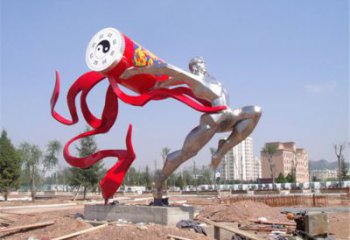 大型運動員雕塑廠家 現(xiàn)代小品  不銹鋼鏡面運動員雕塑廠